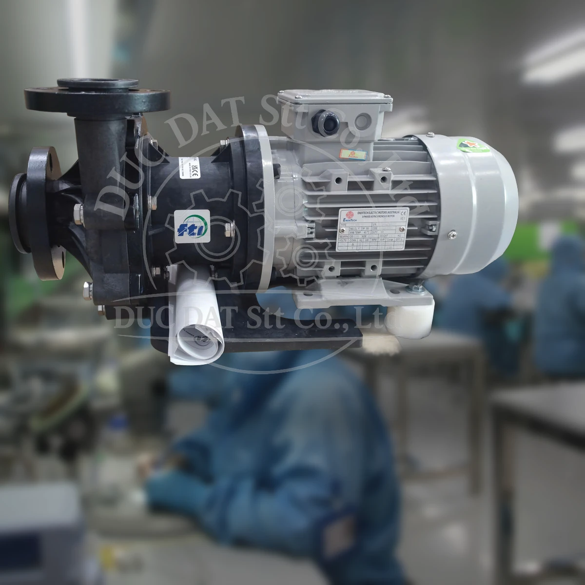 Tổng quan về máy bơm hóa chất Finish Thompson DB11V-T-FF-6-95