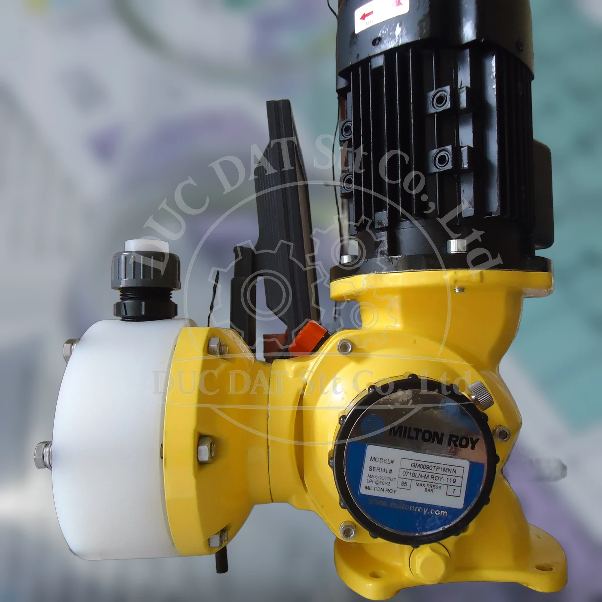 Lưu lượng, áp suất và công suất của bơm định lượng GB-401