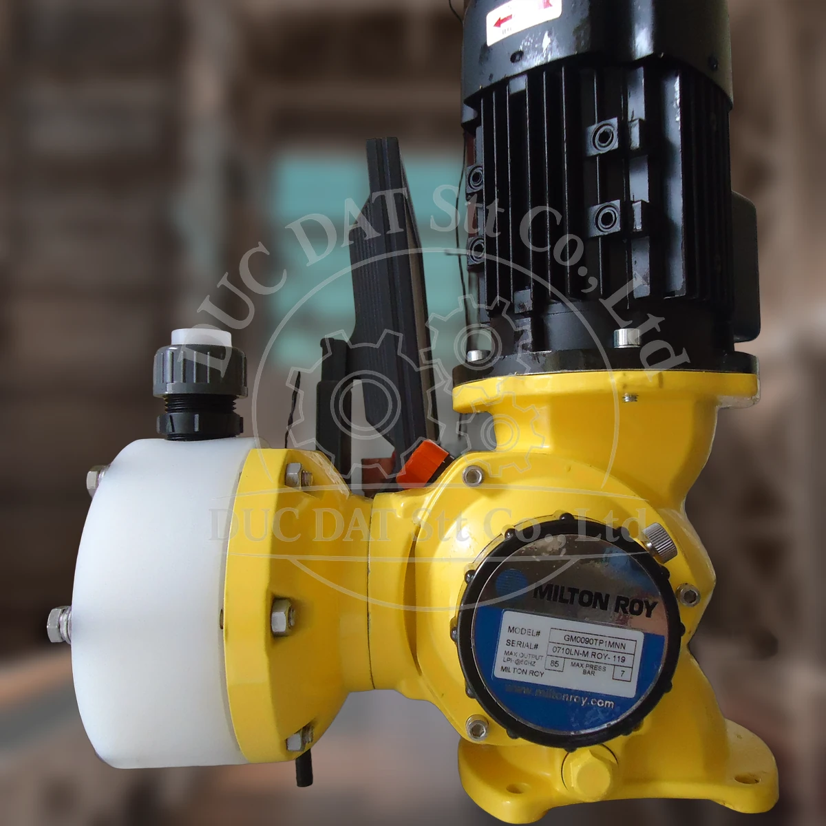 Vật liệu cấu tạo của bơm hóa chất GB-401