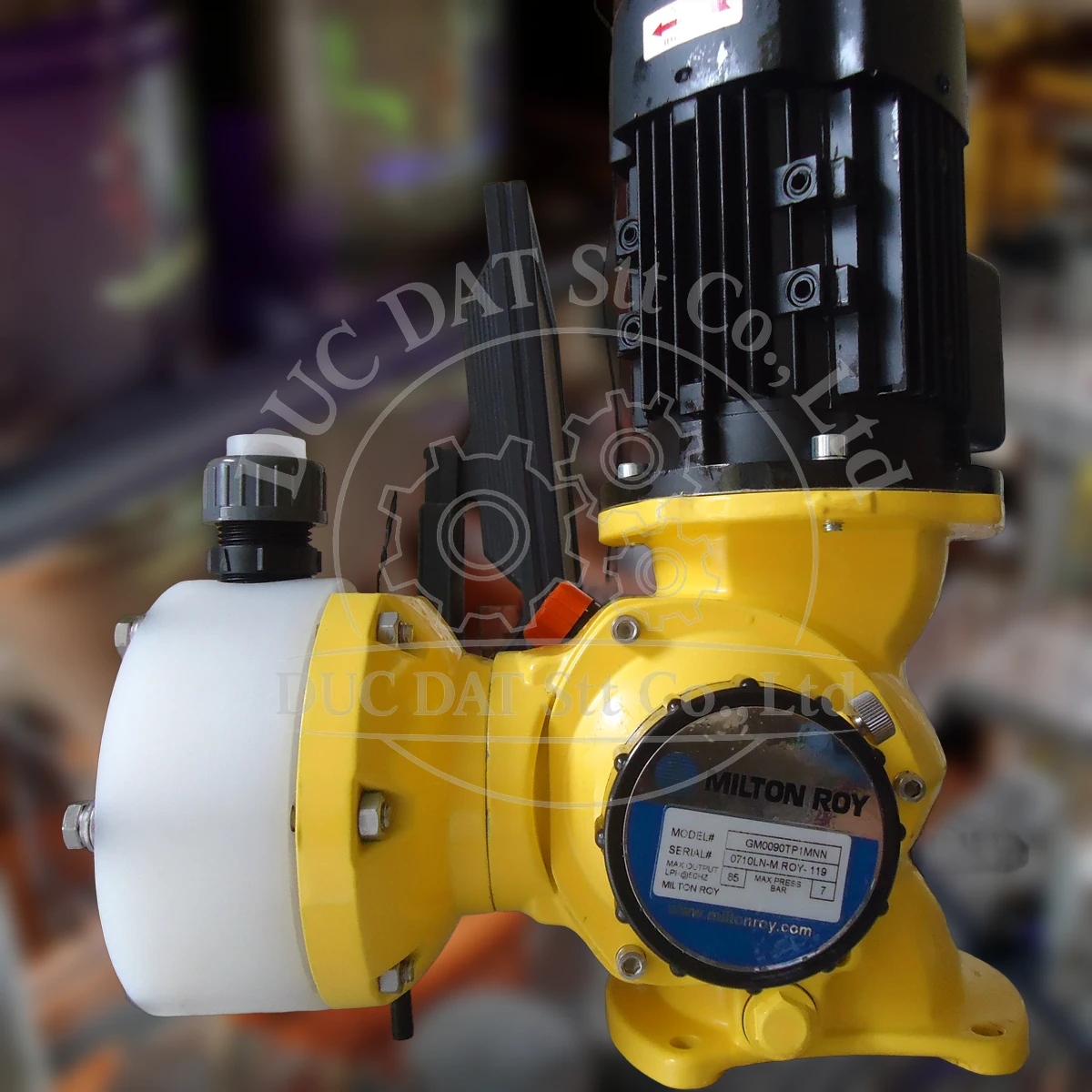 Vật liệu Cấu Tạo của Bơm Hóa Chất GB-401
