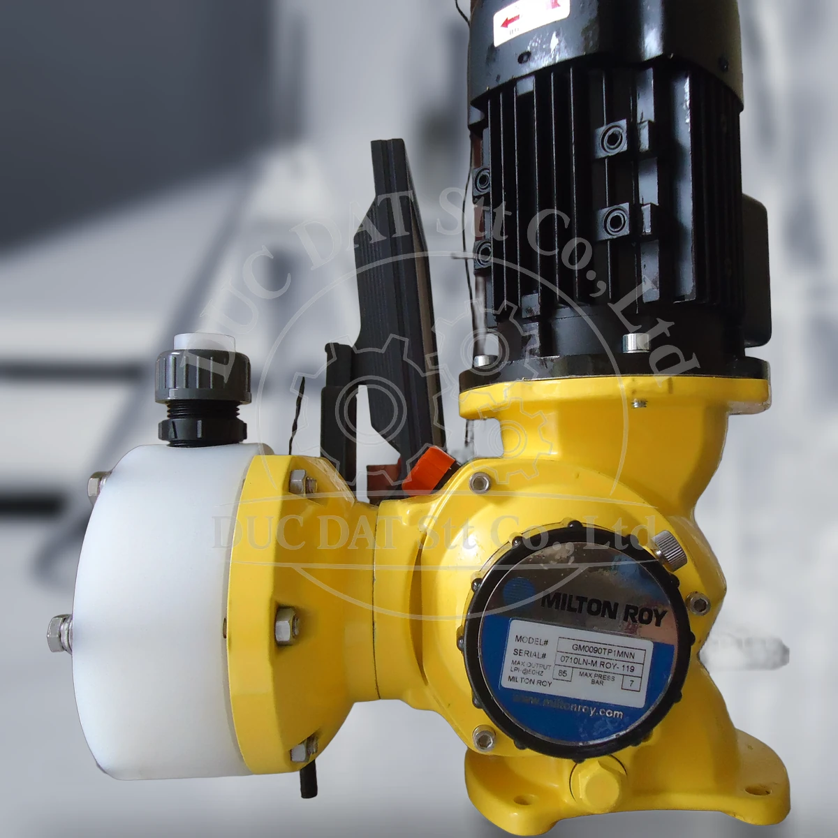 Vật liệu cấu tạo của bơm định lượng GB-401